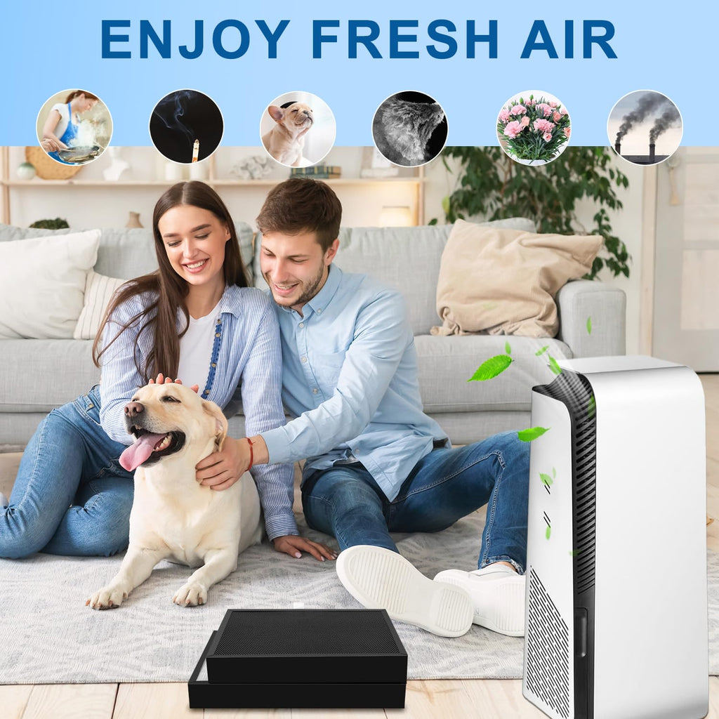 Slirceods 7400 series H13 Filter Replacement Compatible with Blueair 7400 Home Air Purifiers,7470i Air Purifiers and 7410i Air Smart Filter