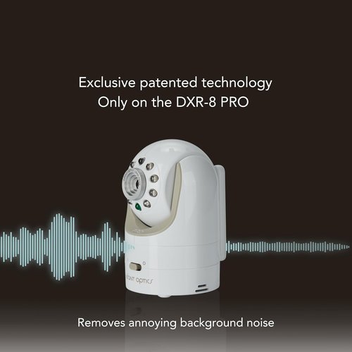 Infant Optics DXR-8 PRO Video Baby Monitor - 720P HD Display, Active Noise Reduction, Interchangeable Lenses