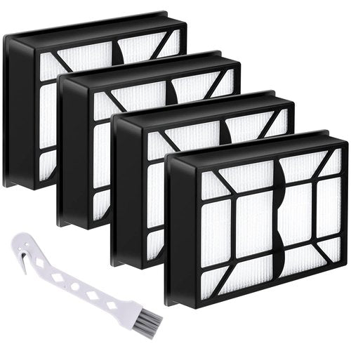 Anewise 53296 EF-9 40195 HEPA Media Filter for Kenmore 40195, 21814, 81714, 22614, 31140, 31150, BU1017, BU1018 Upright and Canister Vacuum, 4Pack