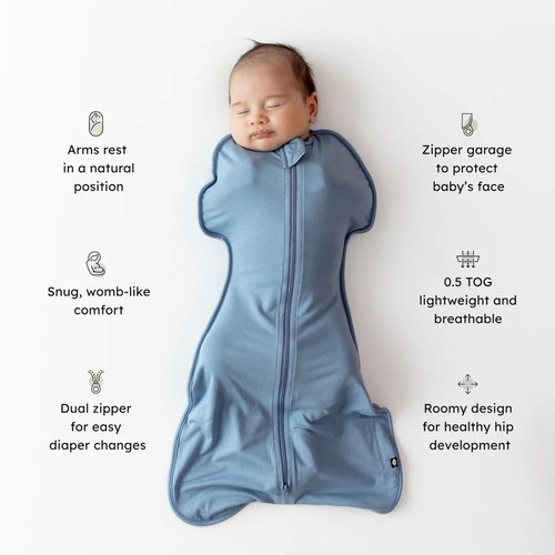 KYTE BABY Swaddle Bag in Slate 0.5