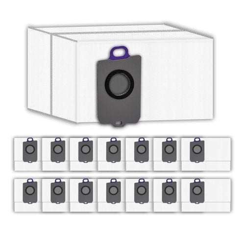 (15 Pack) Freo Z Ultra Replacement Dust Bags compatible with Narwal Flow, Freo Z Ultra Vacuum Cleaner, Disposal Bag Accessories, Freo Z Ultra Robot Vacuum Bags, Filter Bags, Canister Bags