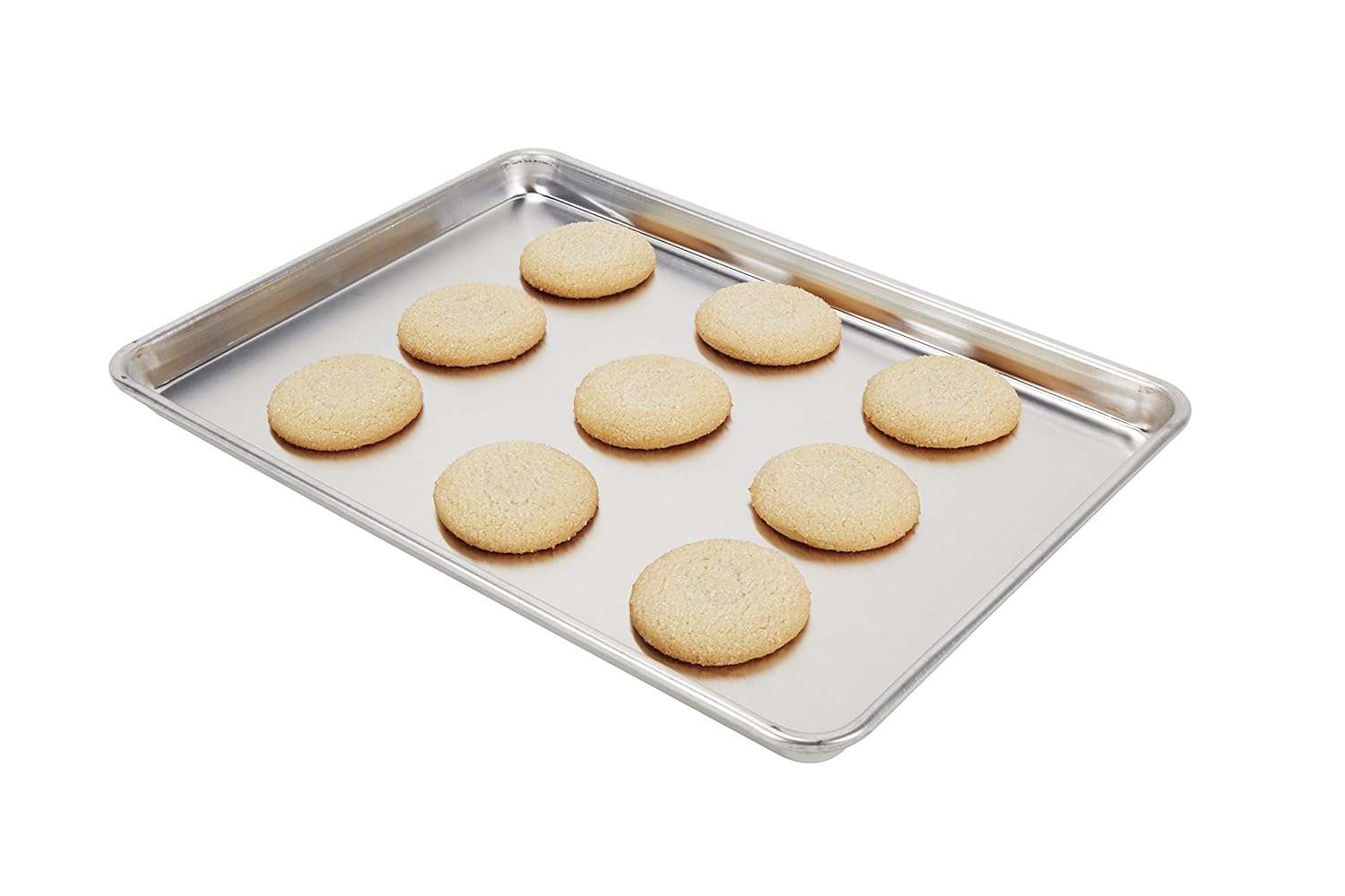 Vollrath Wear-Ever Half-Size Sheet Pan - 18" x 13" Aluminum with Closed-Bead Design