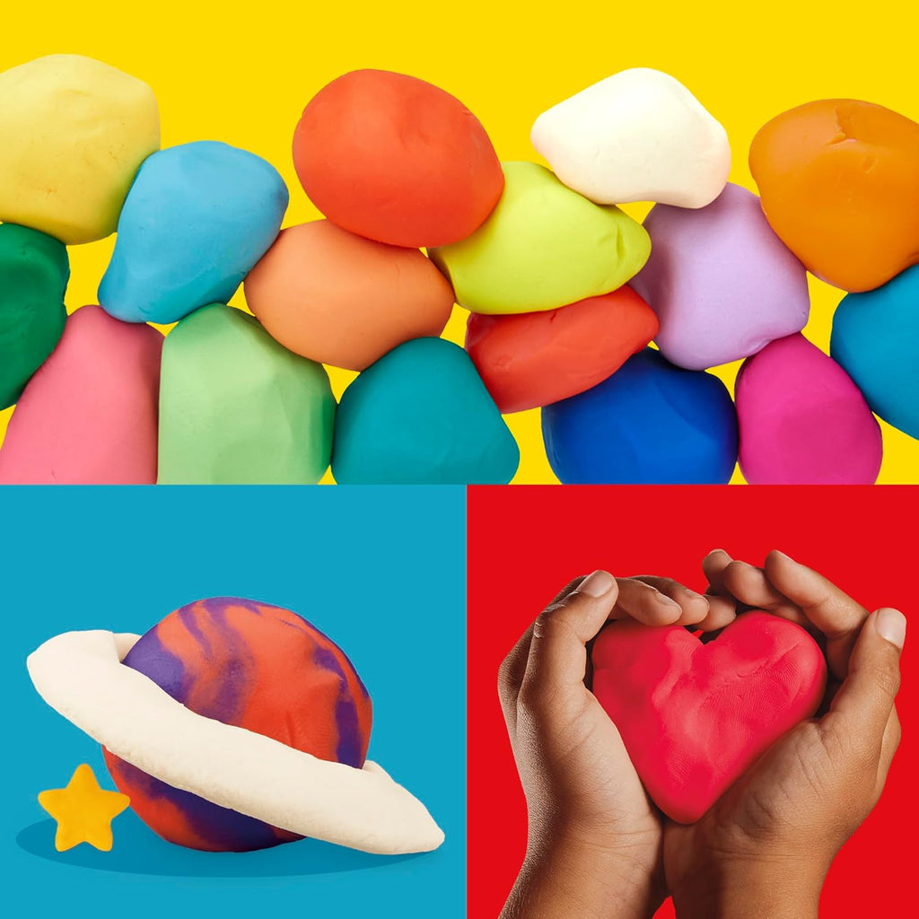 Play-Doh 42-Pack Modeling Compound Cans - Perfect Back to School Gifts & Party Favors for Kids, Ages 2+