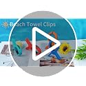 HiGift Jumbo Beach Towel Clips for Chairs - 8 Pcs Heavy Duty Holder Set