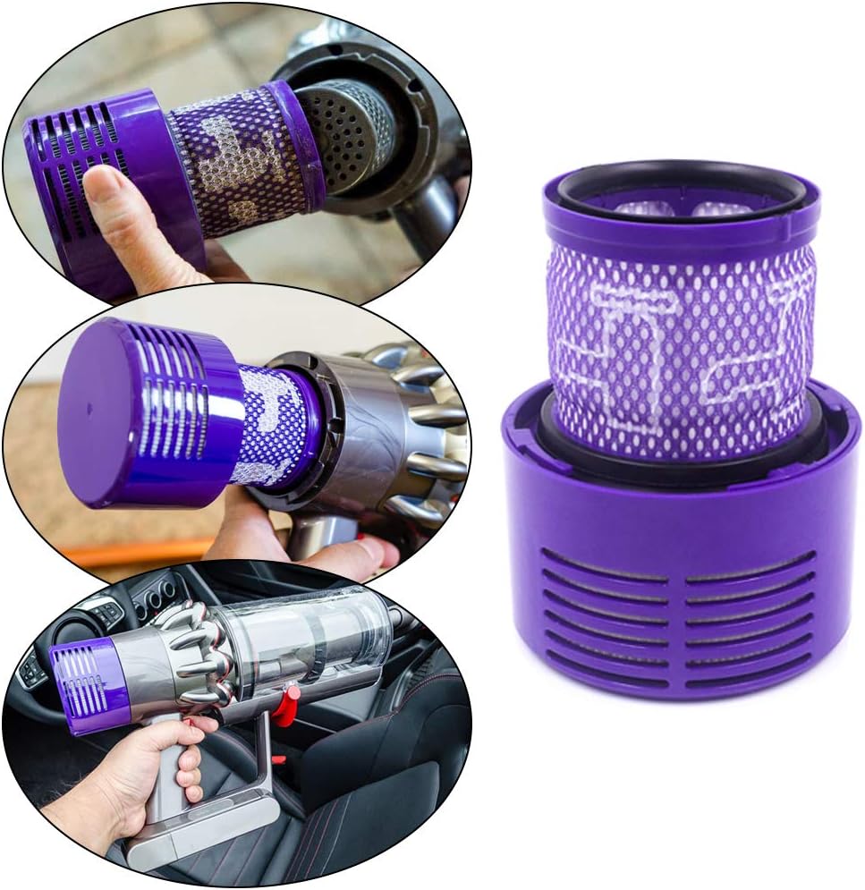 V10 HEPA Replacement Filters by [Brand Name] - Washable & Reusable | Compatible with Cyclone Series