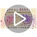 Briskbloom 320PCS Black 3D Nail Charms Kawaii Resin Flatback Y2K Art