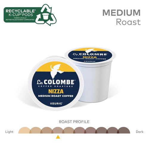 La Colombe® Nizza Medium Roast Coffee - Single Serve Keurig® K-Cup® Pods | 20 Count Box