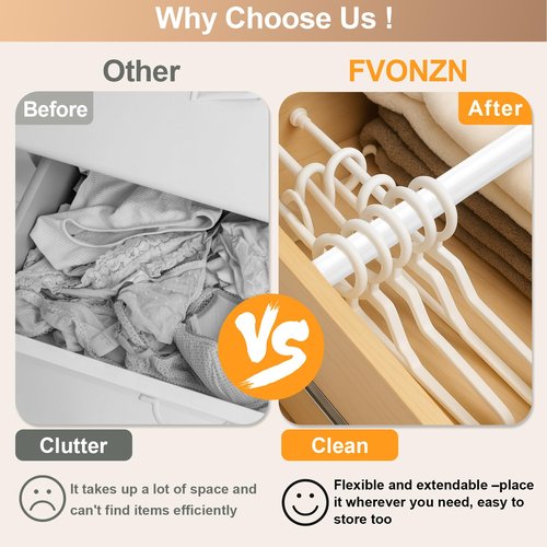 Fvonzn 4 Pack Short Spring Tension Curtain Rod 8 to 12 Inch, Mini DIY Tension Rods No Drill for Slim Window Cupboard Sidelights, White