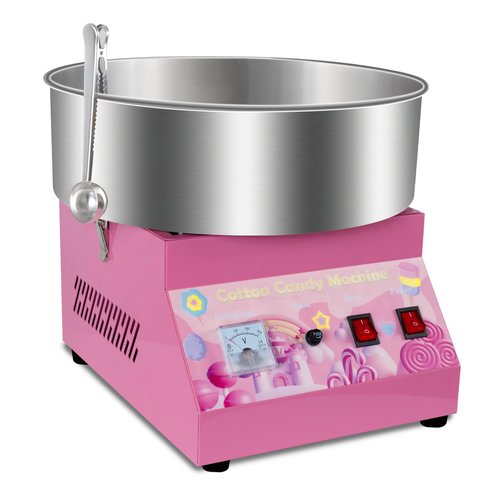 Cotton Candy Machine Commercial, 1000W Cotton Candy Maker Machine, Candy Floss Maker with Stainless Steel Bowl, Sugar Scoop，double switch easy and safe to use for Kids, Home, Party, Birthday, Festival