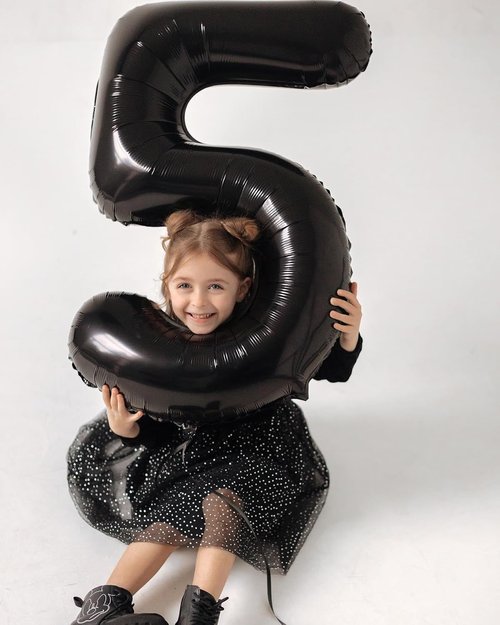 Black Number 90 Balloon - 40 Inch 90th Birthday Decorations for Men & Women | Perfect Party Supplies