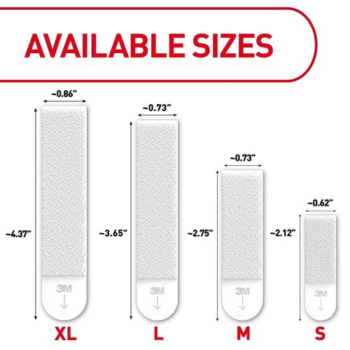Command 15 lb Large Picture Hanging Strips - Damage-Free Hangers for Frames | 40 Strips, Black Adhesive