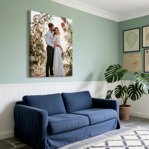 Custom Canvas Prints by [Brand Name] - Personalized Photo Wall Art for Weddings, Family & Home Decor | 20x28