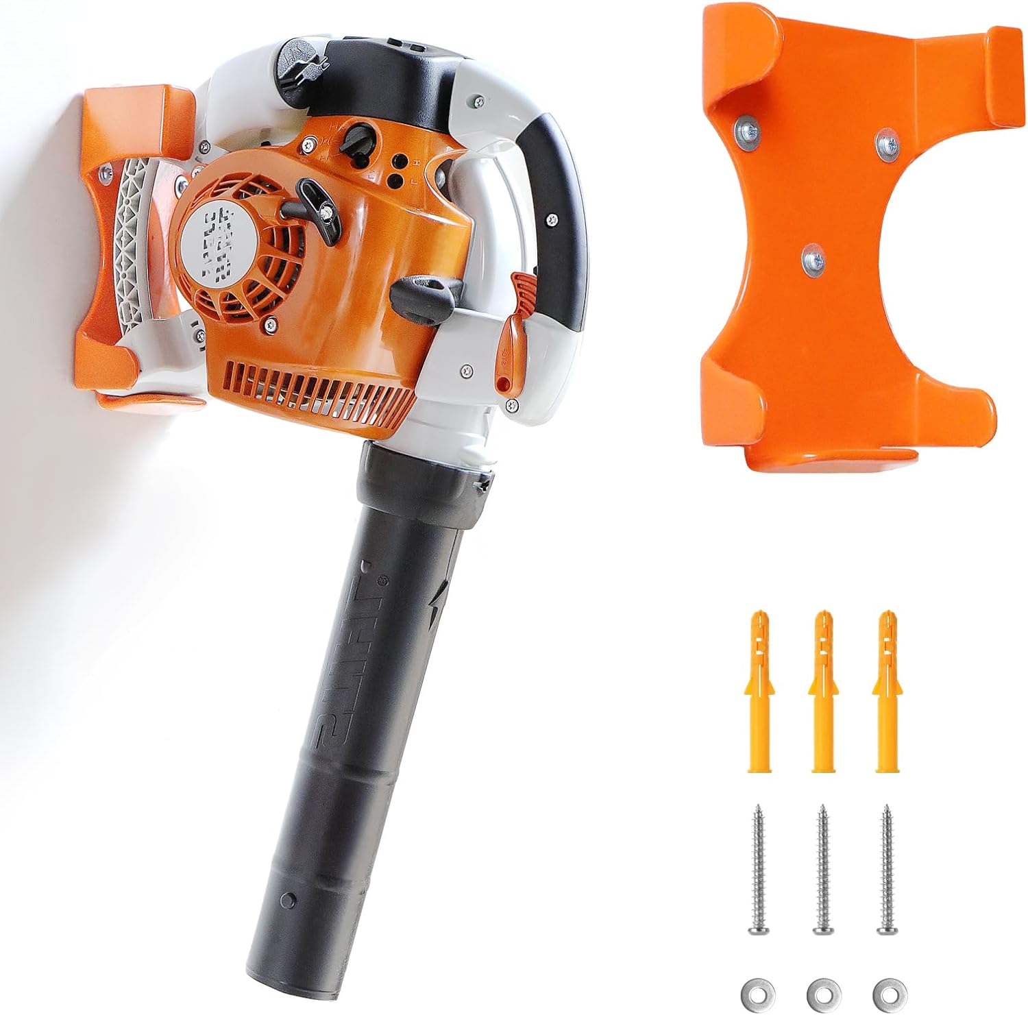 Skiennix Leaf Blower Holder - Durable Wall-Mounted Rack for Stihl BG-86 & SH86 | 1 Pack
