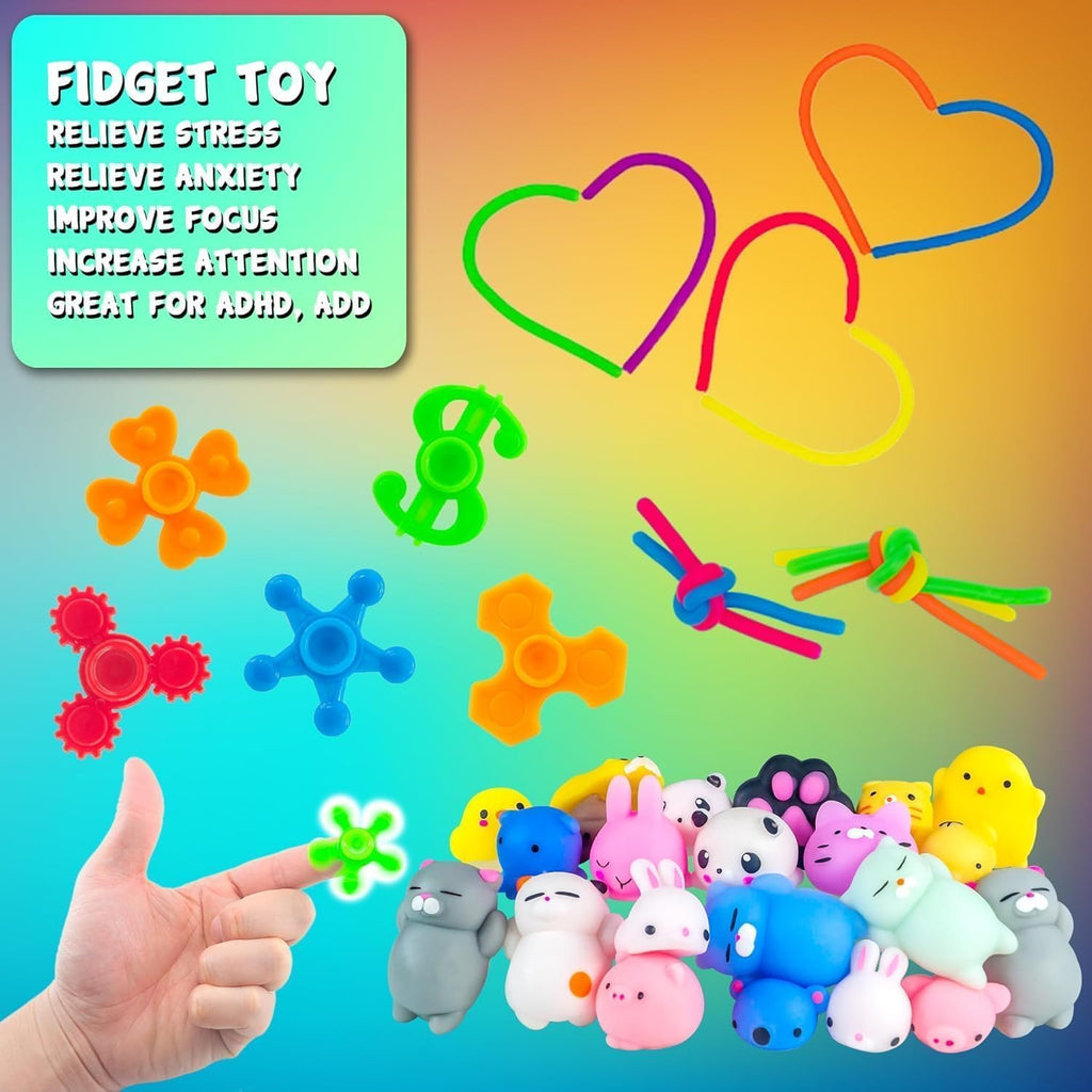 110 PCS Party Favors for Kids | Goodie Bag Stuffers & Treasure Box Toys for Birthdays