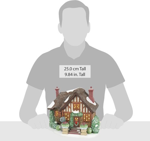 Department 56 Dickens Village Lord Lilliput's Cottage - Lit Building, 6 Inch, Multicolor