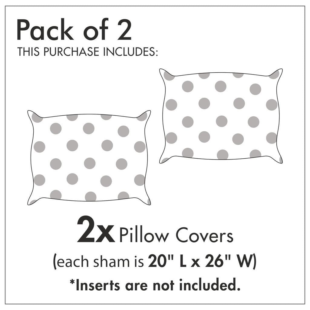 Ambesonne Valentine's Day Pillow Sham Set of 2, White Hearts on Vibrant Background Love Pattern for Romantic Couples, Quality Microfiber Bedding Item for All Seasons, 26" x 20", White Vermilion