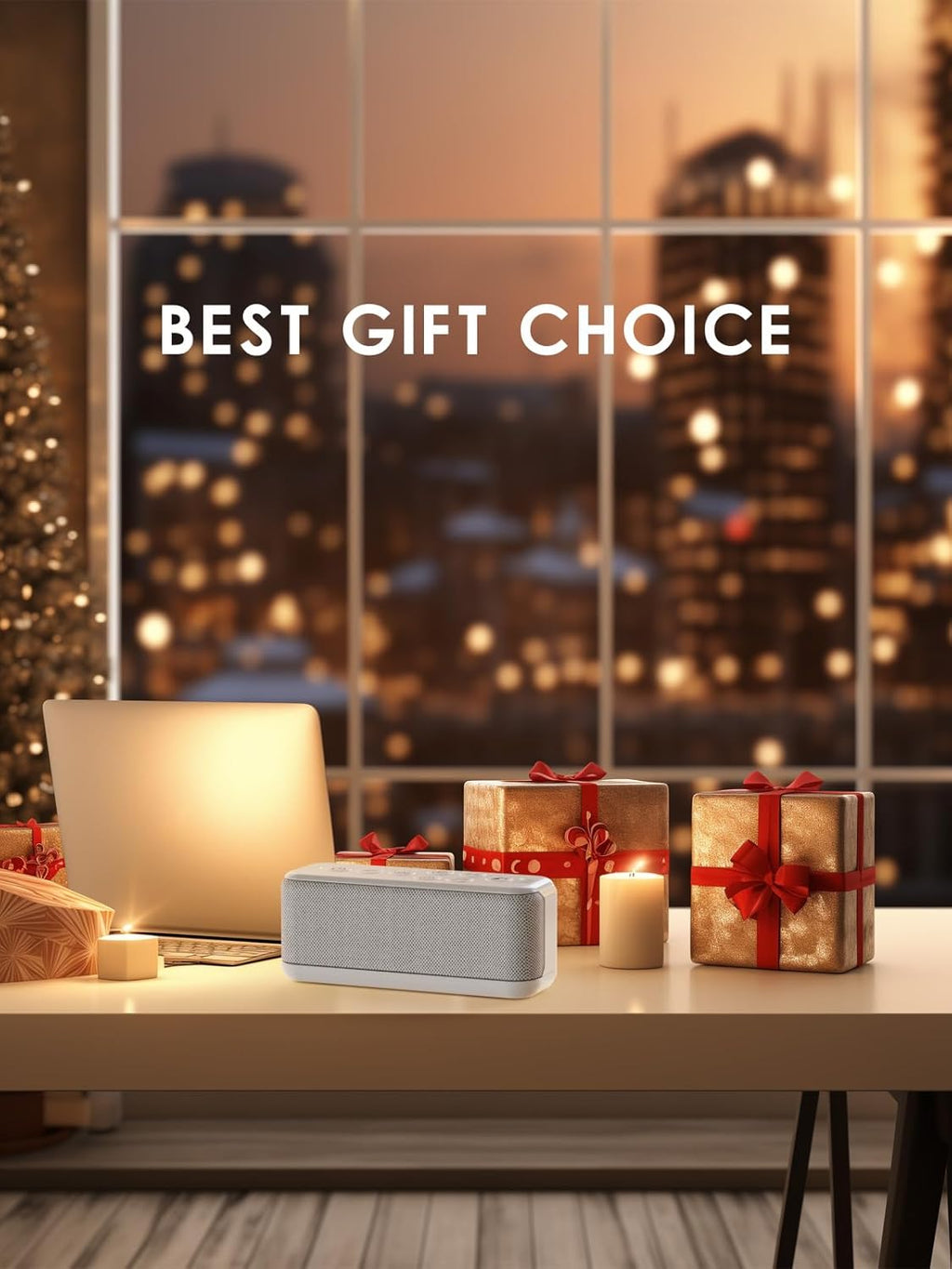 OnLyee White Noise Machine - USB Rechargeable Sound Therapy Device with 42 Soothing Sounds | Ideal for Sleep & Focus