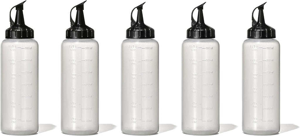OXO Good Grips Chef's Squeeze Bottle - Medium Size, 5 Pack for Easy Dispensing
