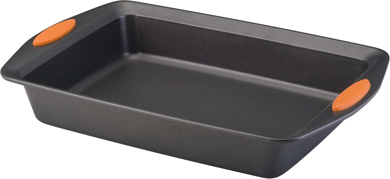 Rachael Ray Yum-O Nonstick Bakeware Cake Pan - 9" x 13" | Perfect for Easy Baking