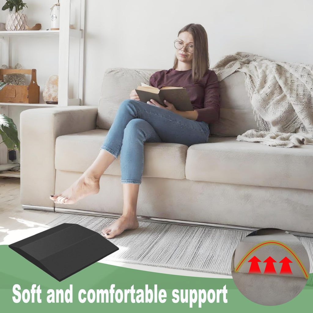 HANDRERLEE 3 PCS Couch Cushion Support, 20" x 20" Black Couch Supports for Sagging Cushions, High-Density Foam for Support and Repairing Sagging Furniture Seat Cushions