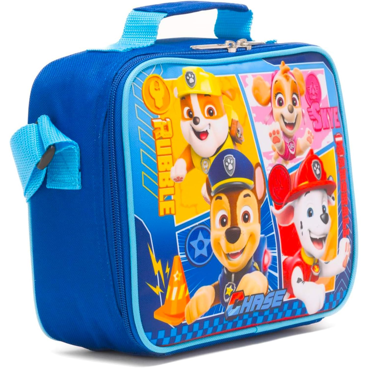 Paw Patrol Lunch Box for Kids - Bundle with Lunch Bag Plus Stickers, Reusable Water Bottle, and More | Paw Patrol Lunchbox for Boys
