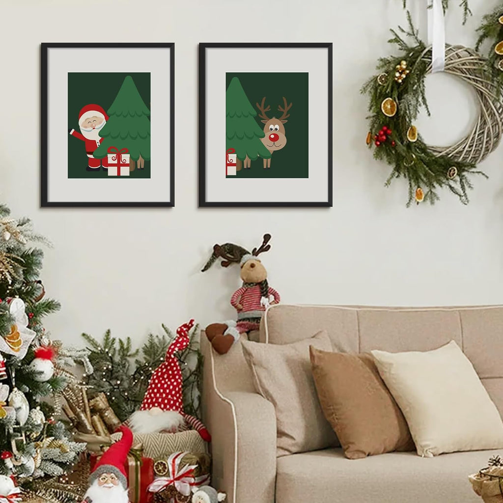 Upsimples 16x20 Picture Frame - Versatile Display for 11x14 with Mat or 16x20 Without - Black, 1 Pack