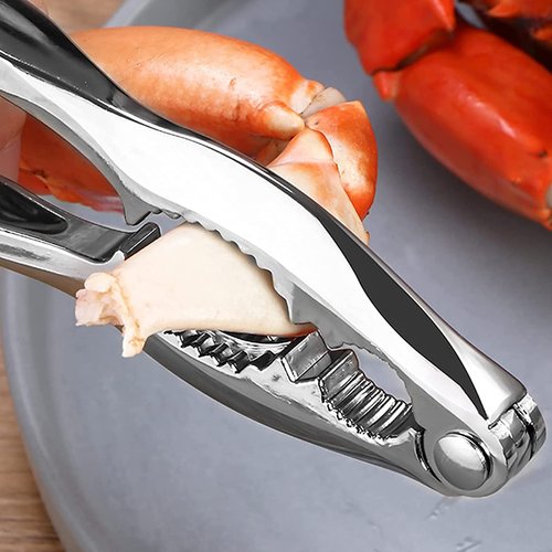 Crab Leg Cracker Tool Butter Warmers for Seafood Crab Leg Crackers Crab Lobster Butter Ceramic Warmers Set for Seafood Crab Crackers and Tools (15PCS)