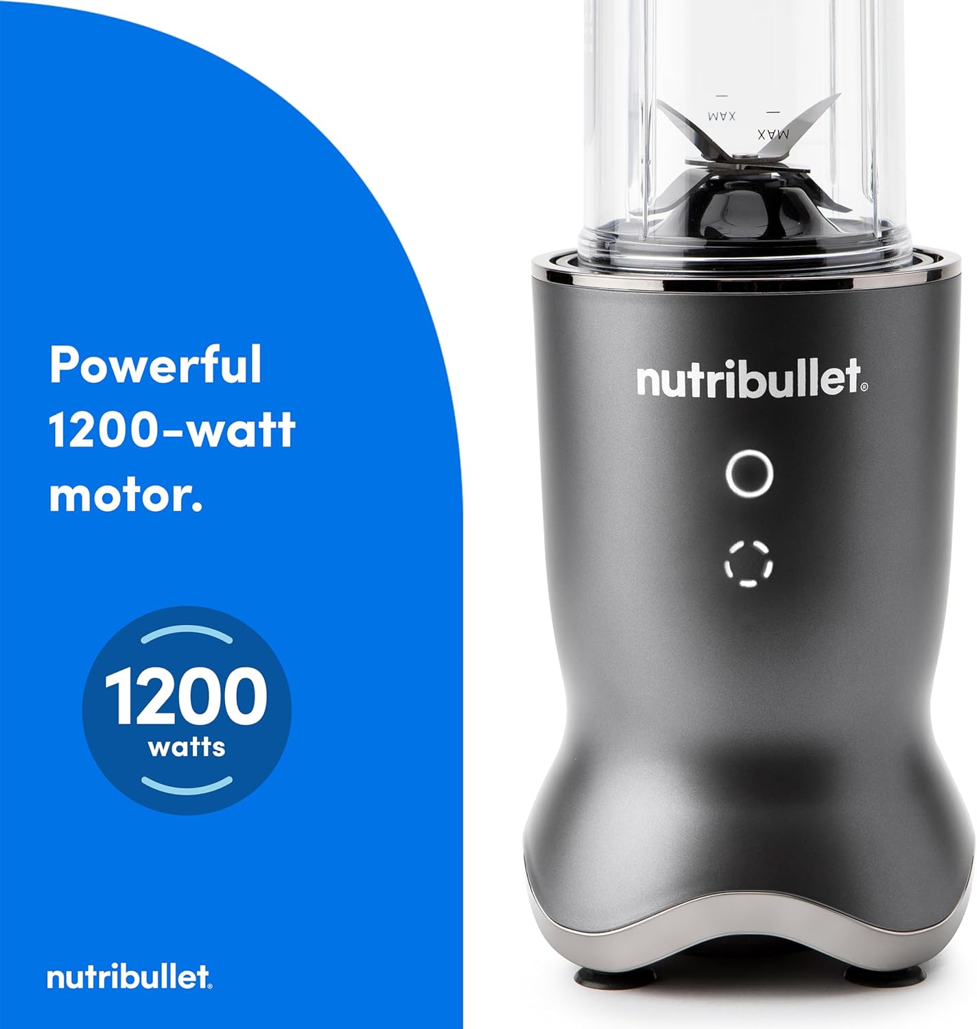 Nutribullet Ultra Personal Blender - 32 Oz Capacity | Sleek Gray Design for Smoothies & Shakes