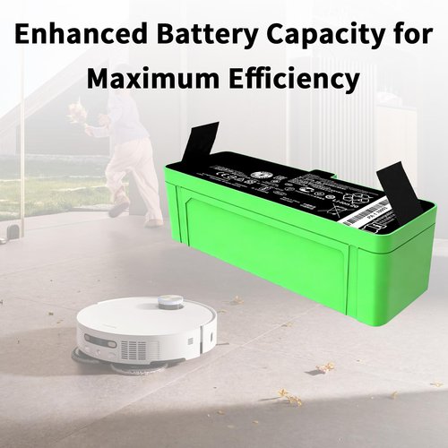 Lcenerga 3300mAh 1800Li Battery for iRobot Roomba Replacement for Roomba 1800Li Lithium Ion Battery Compatible with Roomba 980 960 895 890 860 695 680 690 675 640 614 500 Series 14.4v 47.52Wh