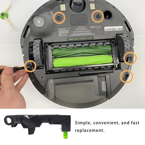 ECOMAID Door Latch for iRobot Roomba i1 i2 i3 i4 i5 i6 i7 i8 i9 J7 J8 J9 J10 e5 e6 & Plus+ Models Cleaning Head Module Part