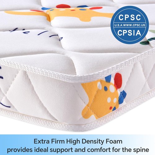 Lillibearas Pack and Play Mattress - Firm Comfort Foam for Babies | 38" x 26" x 1.5" Size