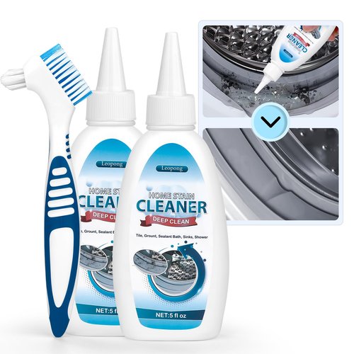 Leopong Home Cleaner Gel, Cleaner for Washing Machine, Refrigerator Strips, Household Shower, Kitchen Sinks, Walls, Tiles, Bathrooms- 10 fl oz