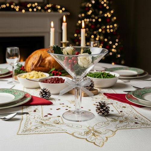 Unbreakable Giant Martini Glasses set of 2, 48 oz Plastic Cocktail Glasses, Jumbo, Reusable, BPA Free, Detachable, Perfect for Picnic, Beach & Patio Party, Appetizers, Birthday, Wedding and All Events