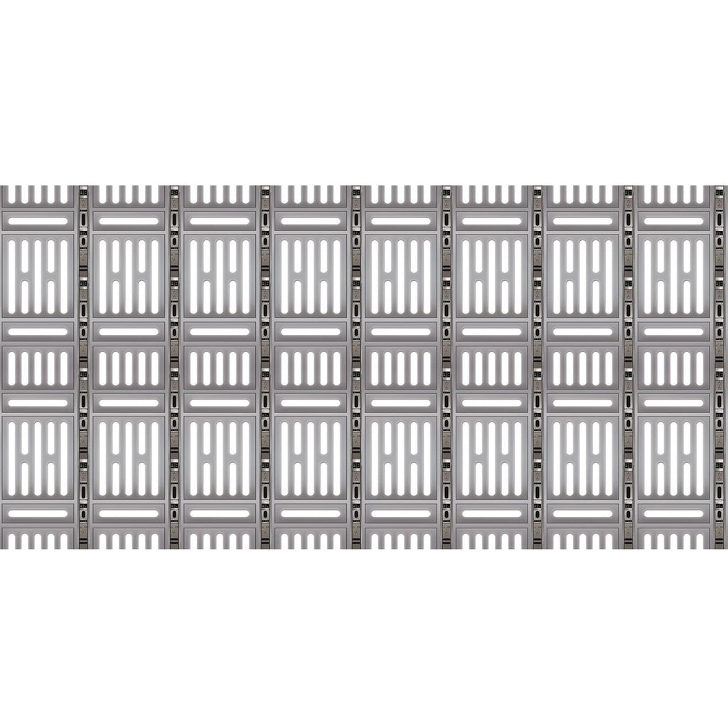 Beistle Space Station Backdrop, Sci Fi Wall Decor, Outer Space, Alien, & Astronaut Party Decoration, Large Hanging Photo Background for Events, 4' x 30'