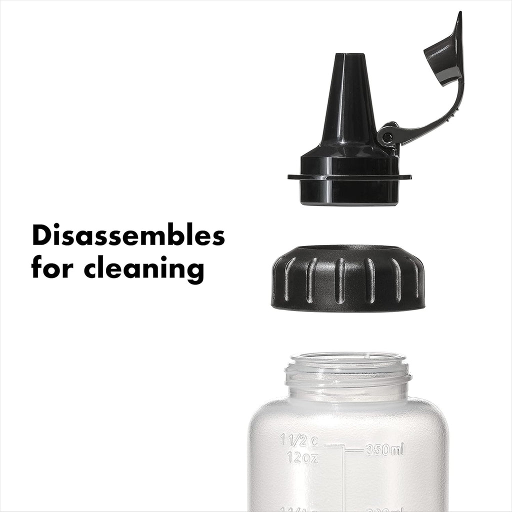 OXO Good Grips Chef's Squeeze Bottle - Medium Size, 5 Pack for Easy Dispensing