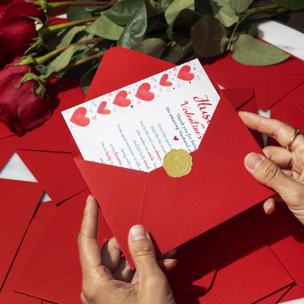 Beixian Valentines Day Cards Gifts for Husband from Wife, Funny Husband Valentines Day Card Gift for Him-8x5.3 Inches, Double-Sided