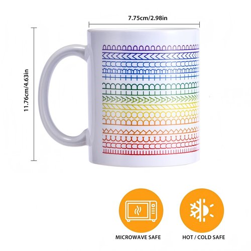 GLECTG Fuck Donald Trump Mug, 12 oz Ceramic Hidden Message Coffee Cup, Fuck Trump Mug, Funny Democrat Gifts, Anti MAGA Merchandise, FDT Gifts, Funny Coffee Cups, Political Liberal Merchandise