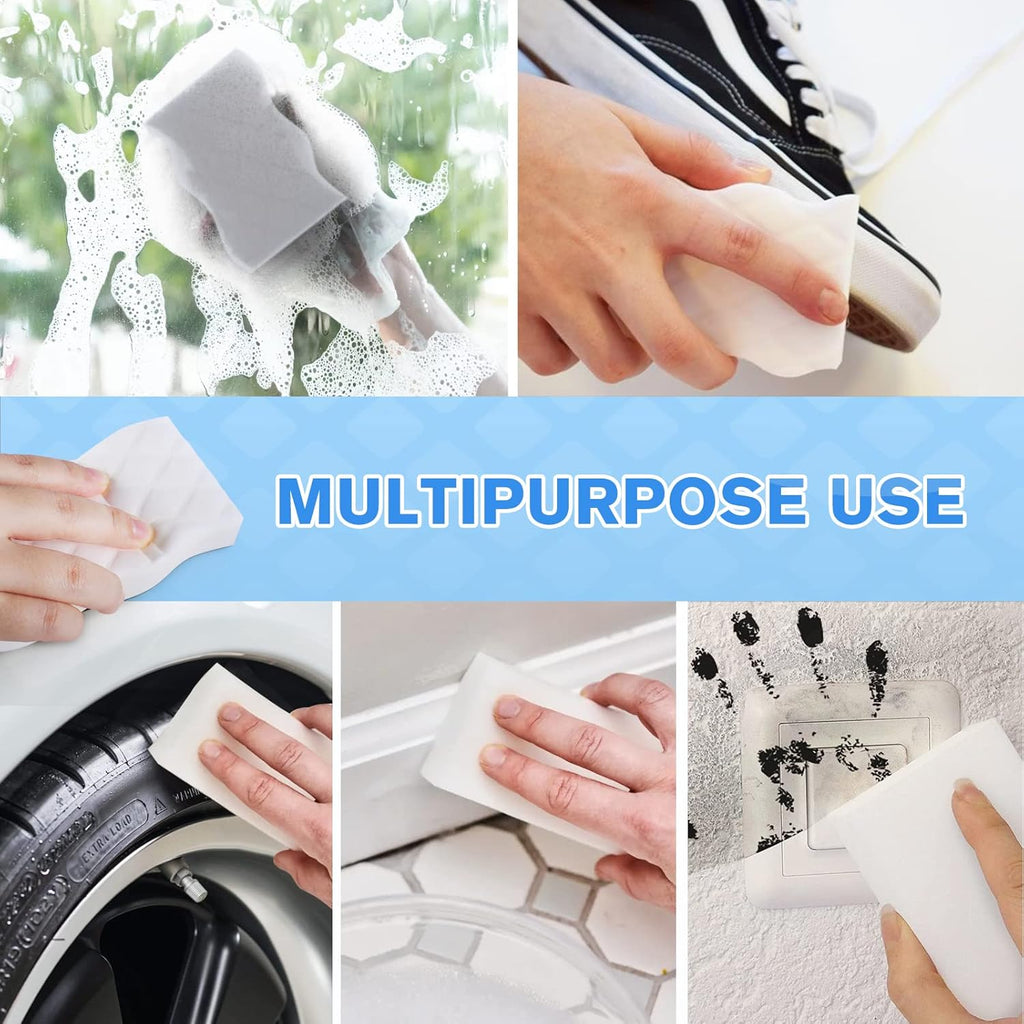 Squish Magic Eraser Sponge - 18 Pack Melamine Foam Cleaning Pads for Walls, Oven & Kitchen