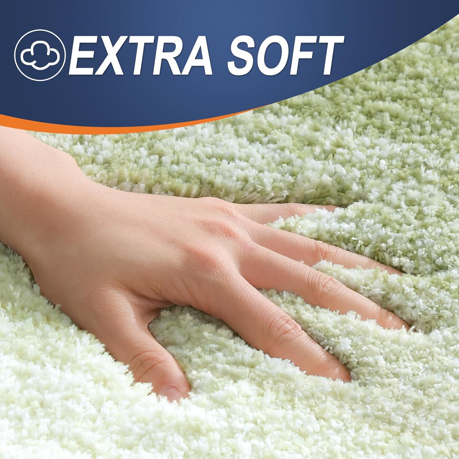 OLANLY Bathroom Rugs - Extra Soft Microfiber Mat | Quick Dry, Machine Washable, 36x24, Mustard Yellow