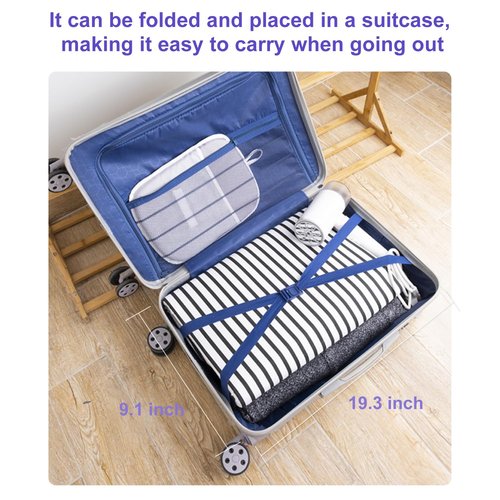 EVEME Steamer Board for Clothes with Ironing Gloves,Stand for Steaming Clothes,Steamer Pad,Hanging Ironing Board,Clothes Steamer Board,Steamer for Clothes,Hanging Steam Iron Pad