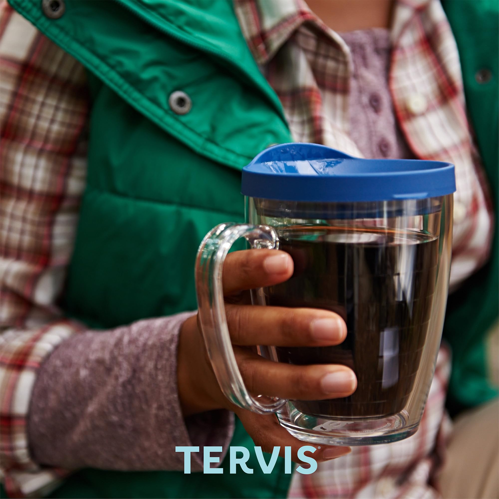 Tervis Made in USA Double Walled NHL Colorado Avalanche Insulated Tumbler Cup Keeps Drinks Cold & Hot, 16oz Mug, Primary Logo