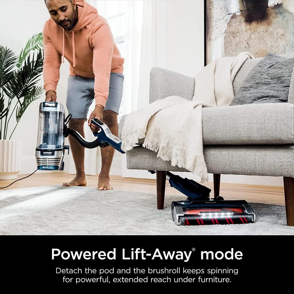 Shark AZ3002 Stratos Upright Vacuum - TruePet Upgrade Bundle with 3-Year Enhanced Protection Pack