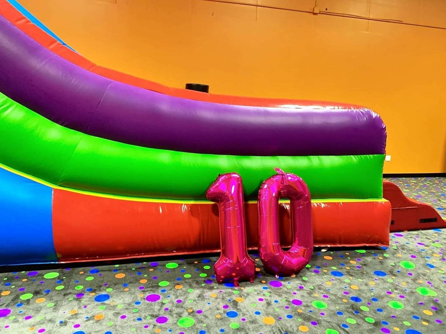 Number 0 Balloons - 40 Inch Rose Purple Birthday Decorations for Milestone Events & Baby Showers