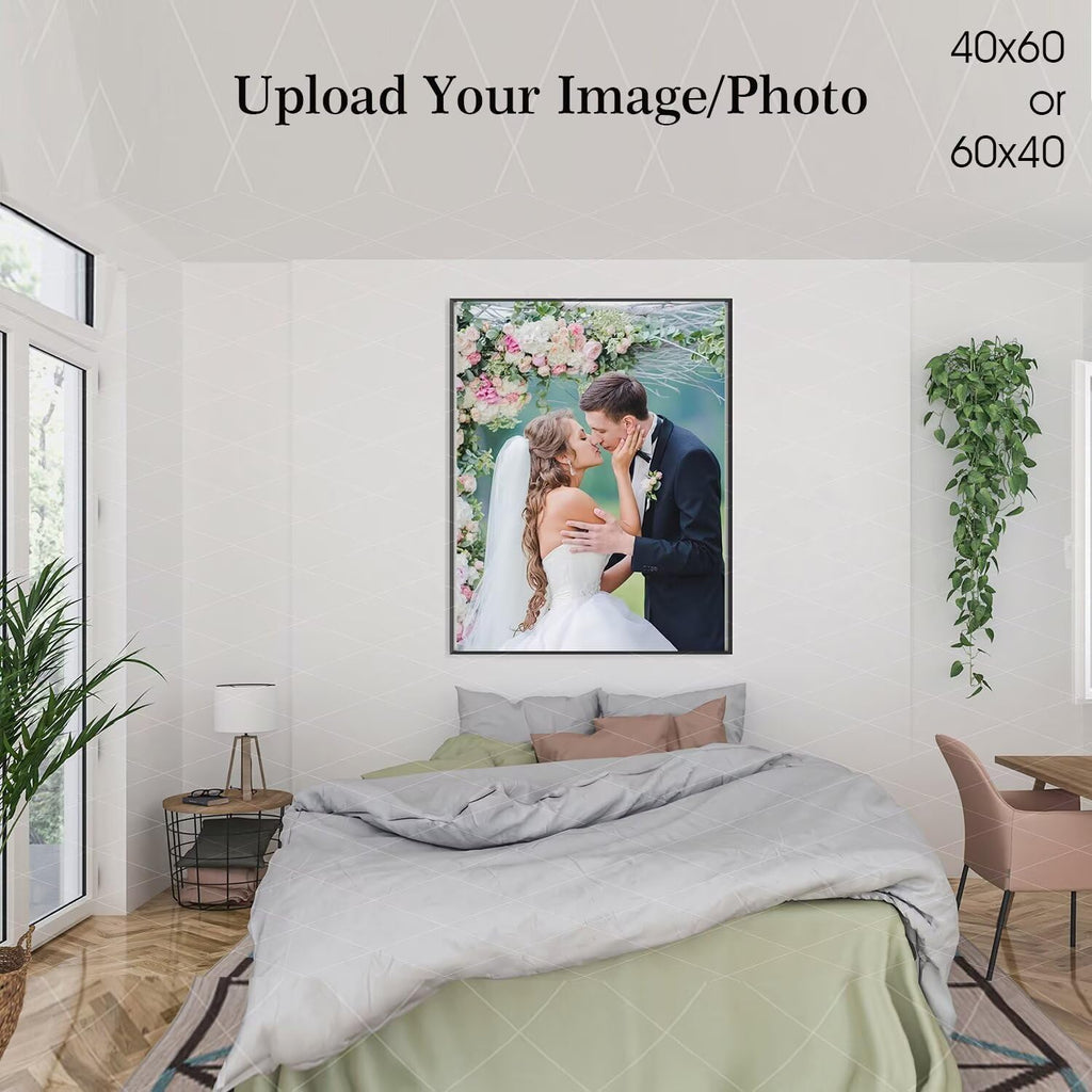 TFEN Custom Photo Poster Prints - Upload Your Image | 40x60 Inches | Made in USA Home Decor Wall Art