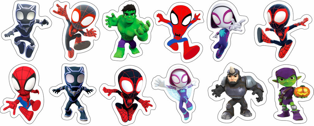 sAleix Spidey Birthday Party Supplies, 86Pcs Party Gifts and Toy Set for Spider Theme Party