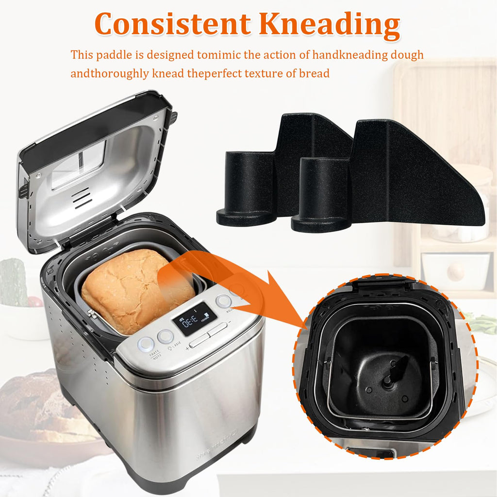 JDBZYDM 2 Pack CBK-110KP Mixing Kneading Paddle Replacement for Cuisinart Breadmaker Machine CBK-110KP