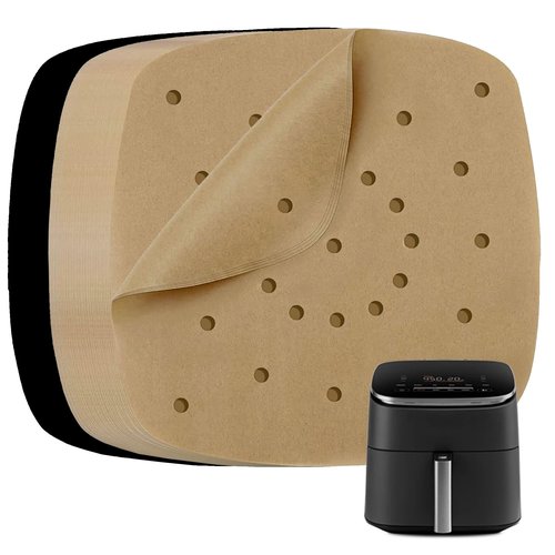 Air Fryer Unbleached Parchment Paper for Cosori 9-in-1 TurboBlaze 6 Qt, Air Fry, Roast, Bake, Broil, Dry, Airfryer Accessories and Liners, Non-Stick, Non Toxic, BPA-free and PFOA-free