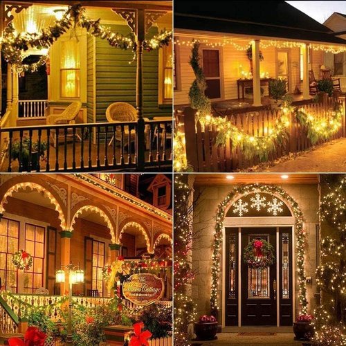 Joomer LED Fairy Lights - 4 Pack 16FT Battery Operated Starry String Lights with Timer | Warm White Indoor Decor