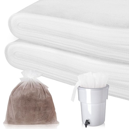 50 PIECE Cold Brew Coffee Filters with Drawstring, 20" X 20" Cold Brew Bags for Cold Brew Coffee Makers, Brew Up To 5 LBS Coffee