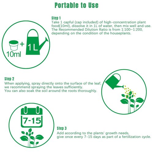 FOLLOWIN Fiddle Leaf Fig Fertilizer - Concentrated Liquid Plant Food for Ficus Lyrata, 21 fl oz
